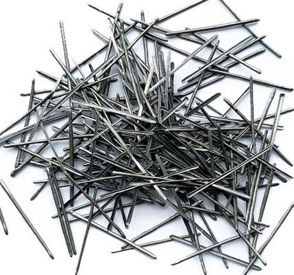 Magnetism Steel Fiber Reinforced Concrete Refractory Castables Steel Fibre