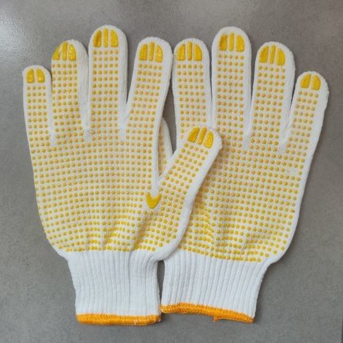 Encryption Cotton Work Gloves 700G Cotton Knitted Gloves Breathable